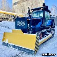 Завод «АГРОМАШ» представил новую модель гусеничного трактора