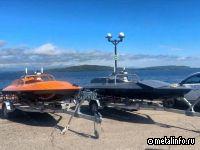 На Сахалине спустили на воду два безэкипажных катера