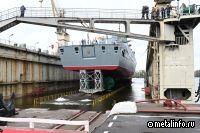 Северная верфь спустила на воду четвертый фрегат проекта 22350