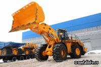 Новый фронтальный погрузчик БЕЛАЗ-78242 проходит испытания