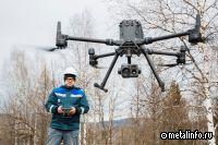 Распадская угольная компания применяет квадрокоптеры для обследования труднодоступных объектов