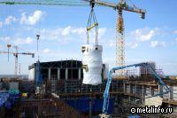 ТВЭЛ: Для блока с реактором БРЕСТ-ОД-300 смонтировали металлическую оболочку центральной полости реактора