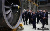 Владимир Путин посетил предприятие «ОДК-Кузнецов»