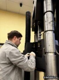 В НИЦ «Строительство» проводятся испытания образцов из алюминиевых сплавов