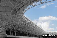 EVRAZ STEEL BUILDING завершил монтаж металлоконструкций на стадионе «Торпедо»