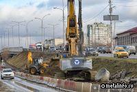 Металл "Мечела" используется при строительстве крупной развязки в Екатеринбурге