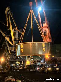 Порт «Ванино» задействован в отгрузке оборудования для строительства ГОКа