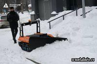 В Татарстане разработали коммунальных роботов для уборки снега