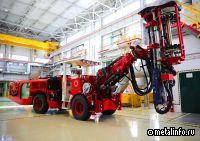 Комбинат КМАруда запускает первую установку веерного бурения