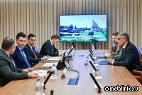 Антон Алиханов встретился с губернатором Тульской области Дмитрием Миляевым