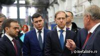 Денис Мантуров и Антон Алиханов посетили Южный завод тяжёлого станкостроения