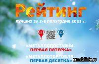 ГК ДиПОС - в Рейтинге ведущих поставщиков черных и цветных металлов