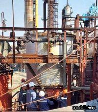 На Ясиновском коксохимзаводе заменили газовый решофер