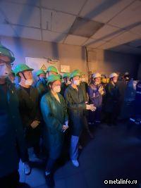 Школьники посетили электросталеплавильное производство НЛМК-Урал