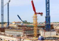 "Росатом" забетонировал фундамент под шахту реактора ВВЭР-1200 на Ленинградской АЭС-2