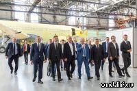 Сергей Чемезов посетил Иркутский авиационный завод