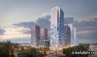 Семь жилых корпусов с угловым остеклением построят в Москве